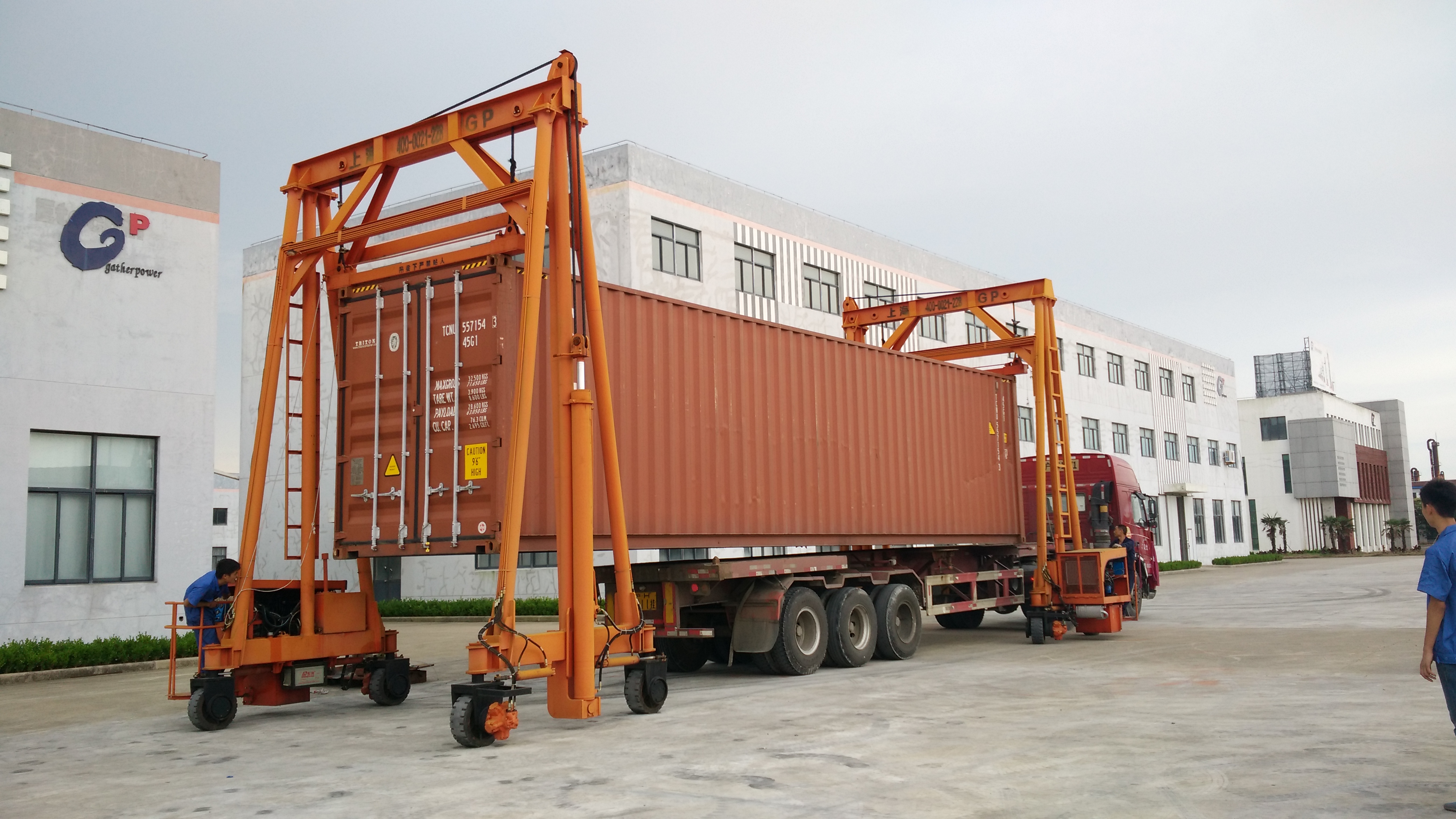 Containerkraan van 30-40 ton