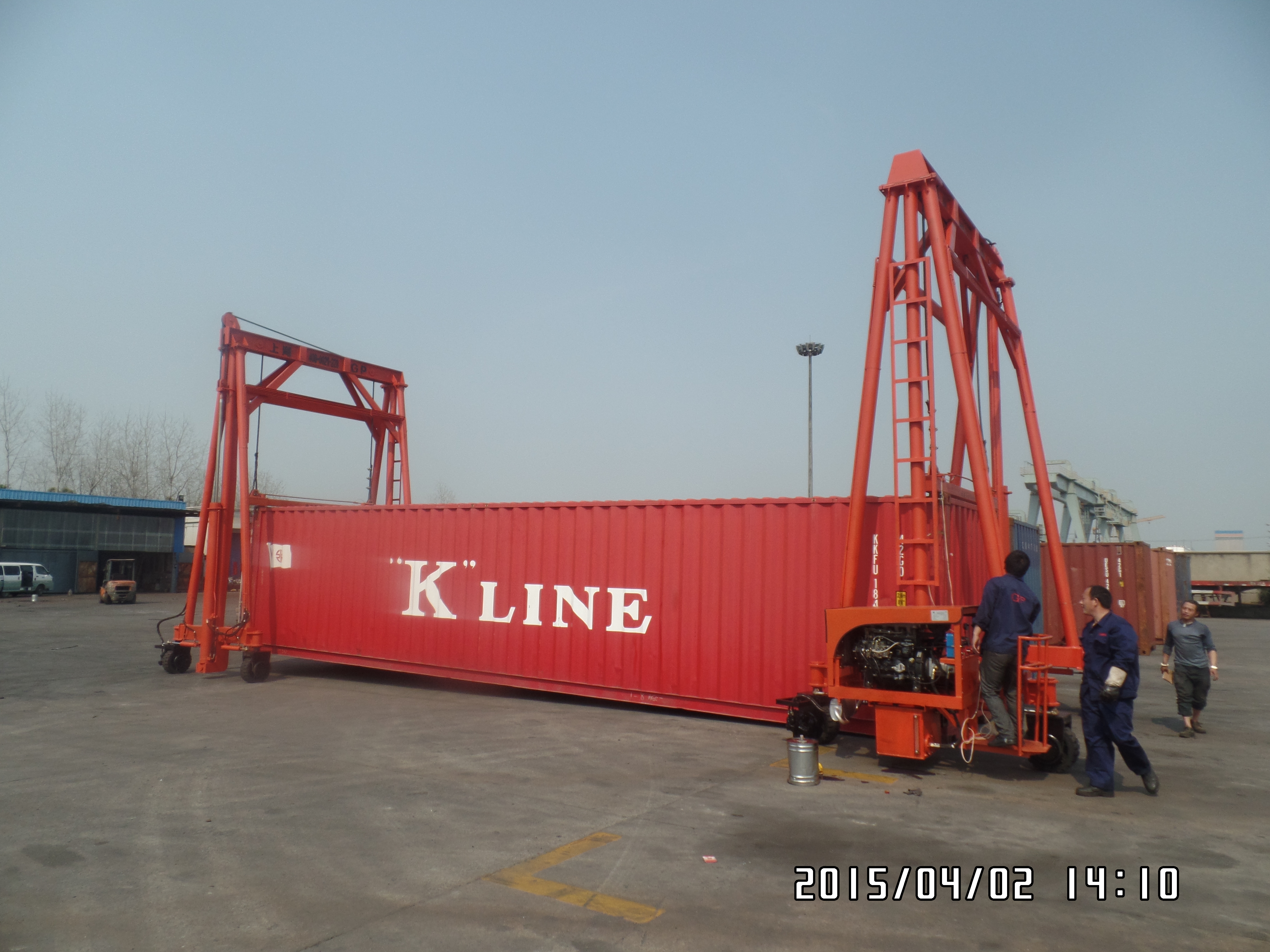 Containerkraan van 30-40 ton